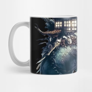 Japan House on earth dragon Mug